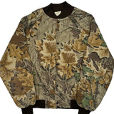 West Ark Camo Bomber Jacket - Large Multicoloured Cotton