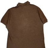 Lacoste Polo Shirt - Large Brown Cotton