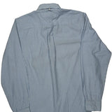 Tommy Hilfiger Striped Shirt - Small Blue Cotton