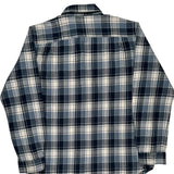 Carhartt Checked Flannel Shirt - XL Blue Cotton