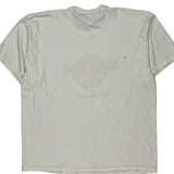 Indianapolis Hard Rock Cafe Graphic T-Shirt - XL White Cotton