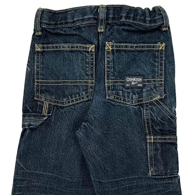 24 Months Oshkosh Carpenter Jeans - 3XS Dark Wash Cotton