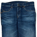 Diesel Jeans - 35W 29L Dark Wash Cotton