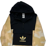 Adidas Tie-Dye Jacket - Small Beige Polyester