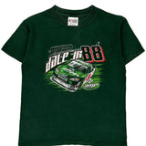 Age 10-12 Chase Authentics Nascar T-Shirt - Medium Green Cotton