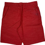 Tommy Hilfiger Chino Shorts - 32W 10L Red Cotton