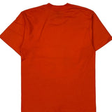 Age 14-16 Fruit Of The Loom Graphic T-Shirt - Large Orange Cotton Blend