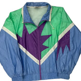 London Fog Shell Jacket - XL Blue Nylon