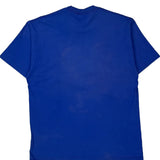 Mickey Mouse Mickey Unlimited Cartoon T-Shirt - XL Blue Cotton