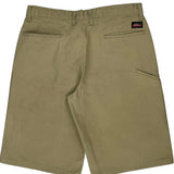 Dickies Shorts - 34W 12L Beige Cotton