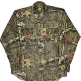 Cabelas Flannel Shirt - Large Camo Cotton