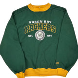Green Bay Packers Lee Sport Nfl Sweatshirt - XL Green Cotton