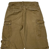 Nautica Cargo Cargo Shorts - 31W 12L Brown Cotton