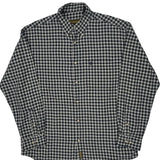 Timberland Checked Shirt - Large White Cotton