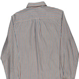Tommy Hilfiger Striped Shirt - Small Blue Cotton