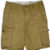 Levis Cargo Shorts - 32W 10L Khaki Cotton