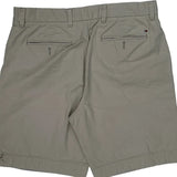 Tommy Hilfiger Chino Shorts - 33W 10L Gray Cotton