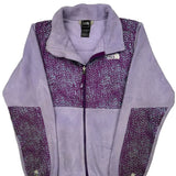 Age 12-14 The North Face Fleece Jacket - Large Purple Polyester