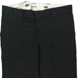 Dickies Chino Shorts - 30W 10L Black Cotton Blend