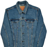 Levis Denim Jacket - Large Blue Denim