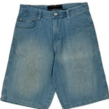 Southpole Denim Shorts - 36W 12L Light Wash Cotton