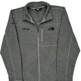 Helix The North Face Fleece - Large Gray Polyester
