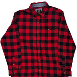 Lee Checked Flannel Shirt - XL Black Cotton