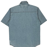 Vintage Levis Denim Shirt - Large Light Wash Cotton