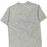 Hanes Single Stitch T-Shirt - Medium Grey Cotton