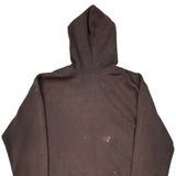 Carhartt Hoodie - 2XL Brown Cotton Blend