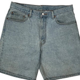 Levis Denim Shorts - 34W 10L Light Wash Cotton