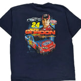 Vintage Jeff Gordon Winners Circle Nascar T-Shirt - XL Navy Cotton