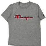 Champion T-Shirt - Large Grey Cotton