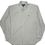 Blake Ralph Lauren Shirt - XL Cream Cotton
