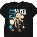 Taste Maker Tits Graphic T-Shirt - XL Black Cotton