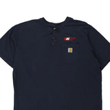 Carhartt T-Shirt - XL Navy Cotton