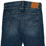 501 Levis Denim Shorts - 34W 11L Blue Cotton