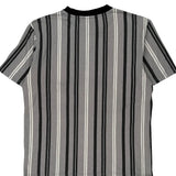 Guess Striped T-Shirt - Medium Grey Cotton
