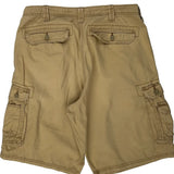 Lee Cargo Shorts - 34W 10L Beige Cotton