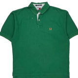 Tommy Hilfiger Polo Shirt - XL Green Cotton
