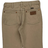 Wrangler Jeans - 30W 30L Beige Cotton