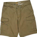 Carhartt Cargo Shorts - 32W 10L Khaki Cotton