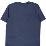 Carhartt T-Shirt - Large Blue Cotton