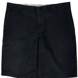 Dickies Shorts - 38W 11L Black Cotton Blend