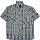 Dickies Short Sleeve Shirt - Medium Brown Cotton Blend