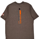 Grand Rapids Harley Davidson Graphic T-Shirt - XL Orange Cotton