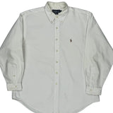 Ralph Lauren Shirt - XL White Cotton