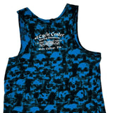 Motorcycles Harley Davidson Tie-Dye Tank Top - XL Black Cotton