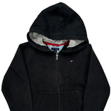 Age 6 Tommy Hilfiger Hoodie - Small Black Cotton