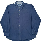 Tommy Hilfiger Shirt - 2XL Blue Cotton
